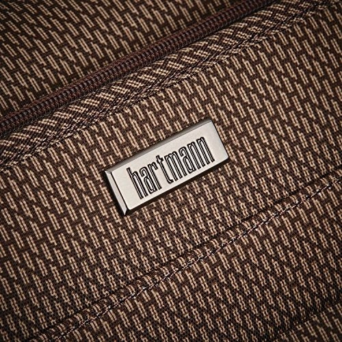 Hartmann Century Carry On Wheeled Garment Bag Carry-On Luggage, Mocha Monogram