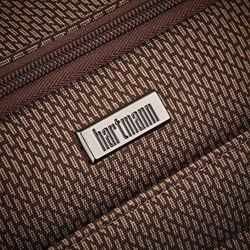 Hartmann Century Domestic Carry On Expandable Spinner Ss Carry-On Luggage, Mocha Monogram