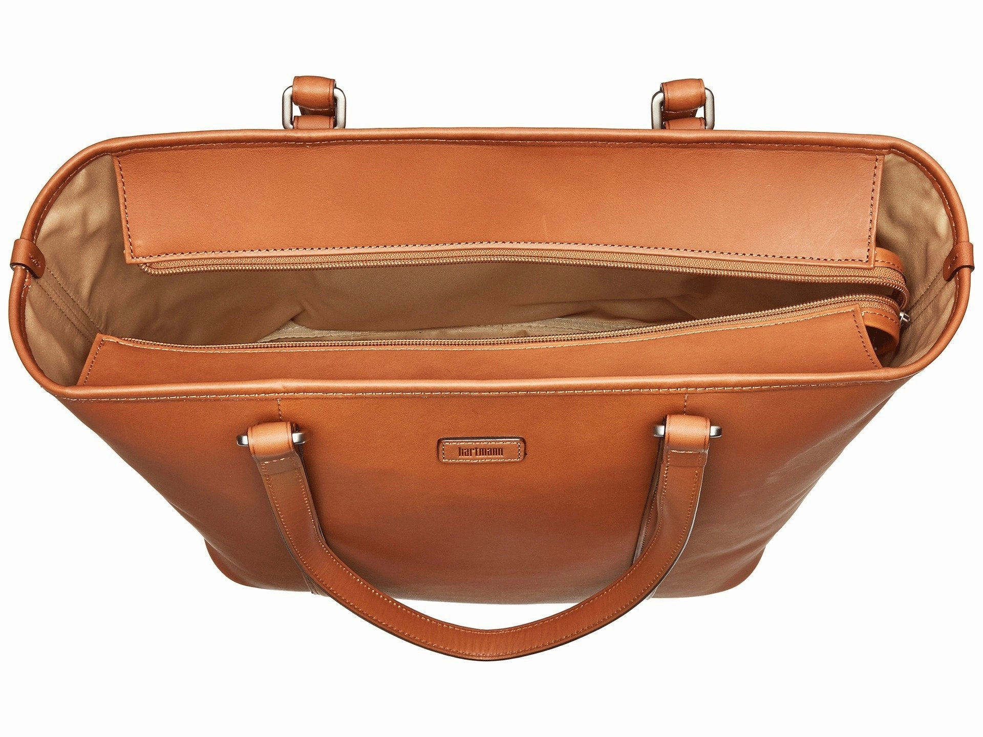 Hartmann Heritage Zippered Tote (Golden Oak)