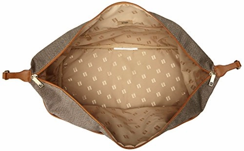 Hartmann Herringbone Luxe Softside Weekend Duffel, Terracotta Herringbone, One Size