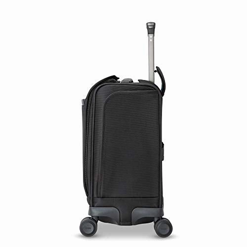Hartmann Metropolitan 2 Underseat Spinner Carry-On Luggage, Deep Black