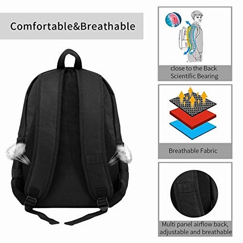 He Disastrous Life Of Saiki K Adult Backpack Travel Laptop Daypack Hiking Daypack Camping Adjustable Lightweight Large Capacity Woman'S Men Adult Student Knapsack
