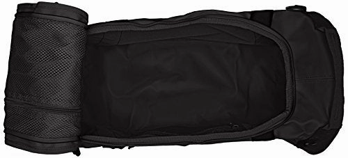 Helly Hansen Duffel 2 Water Resistant Packable Bag with Optional Backpack Straps, 70-liter (Meduim), 990 Black