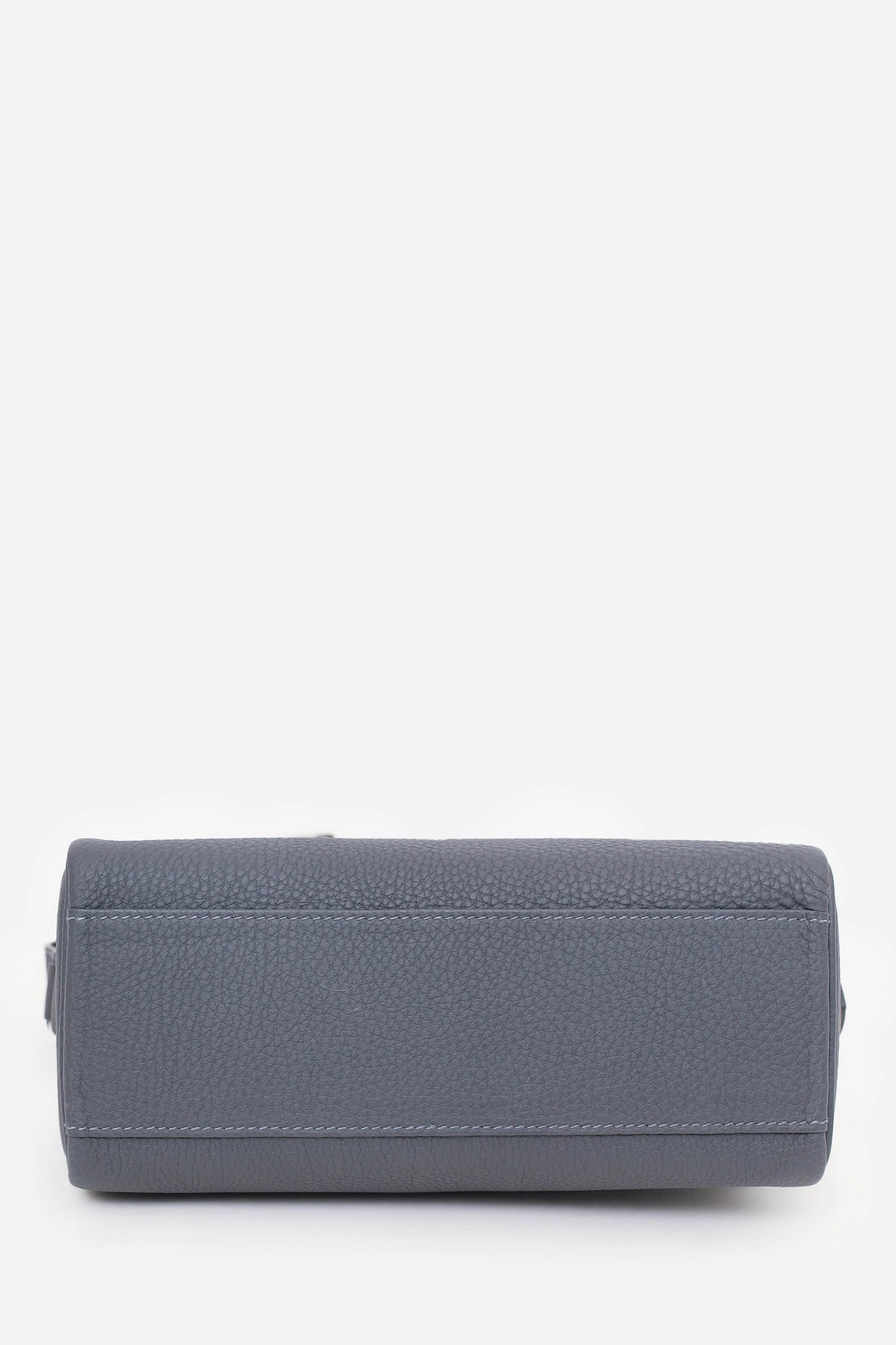 Hermes 2024 Grey Togo Leather Kelly Messenger Bag