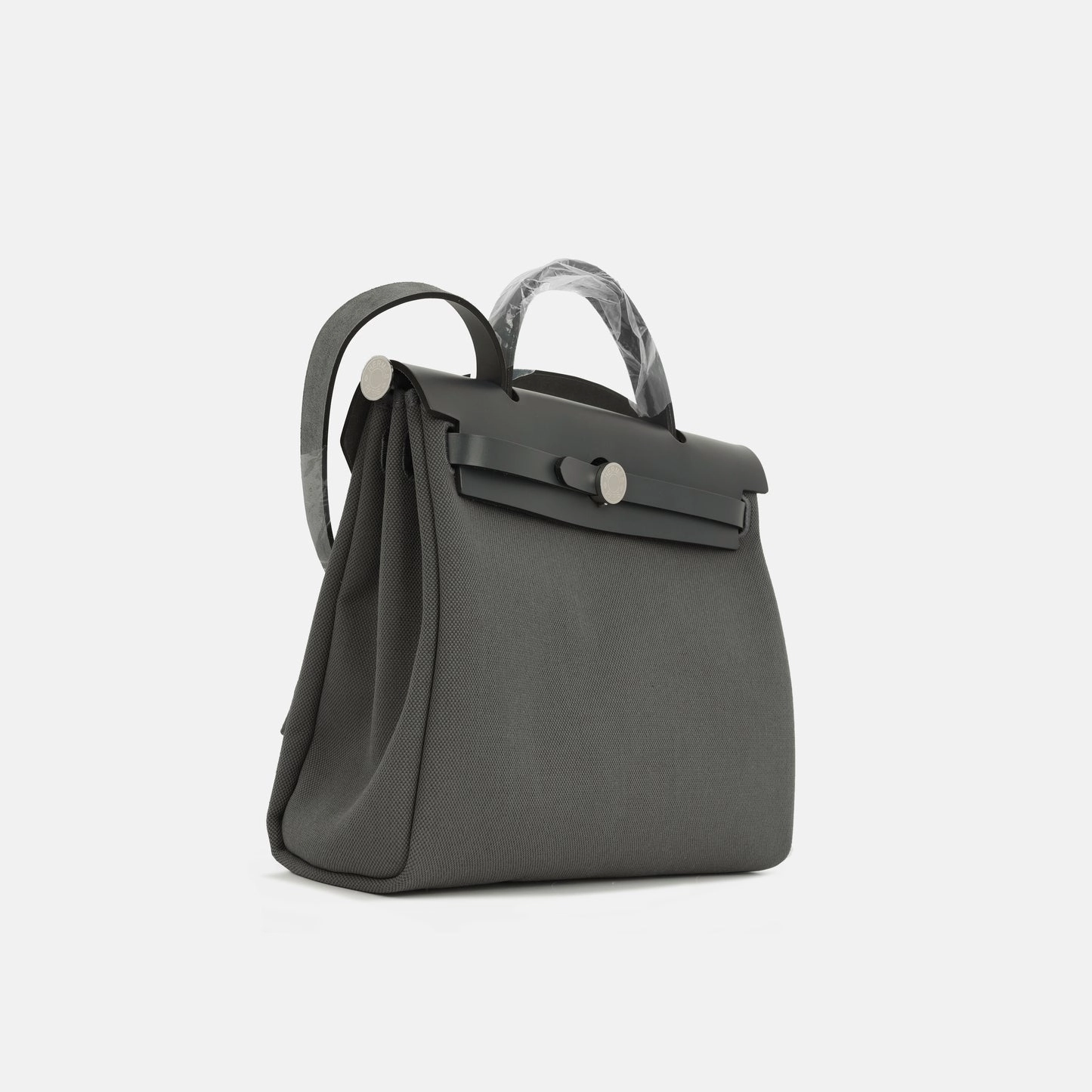 Hermes - Herbag 31 - Ardoise Canvas / Hunter PHW - Brand New - 2025