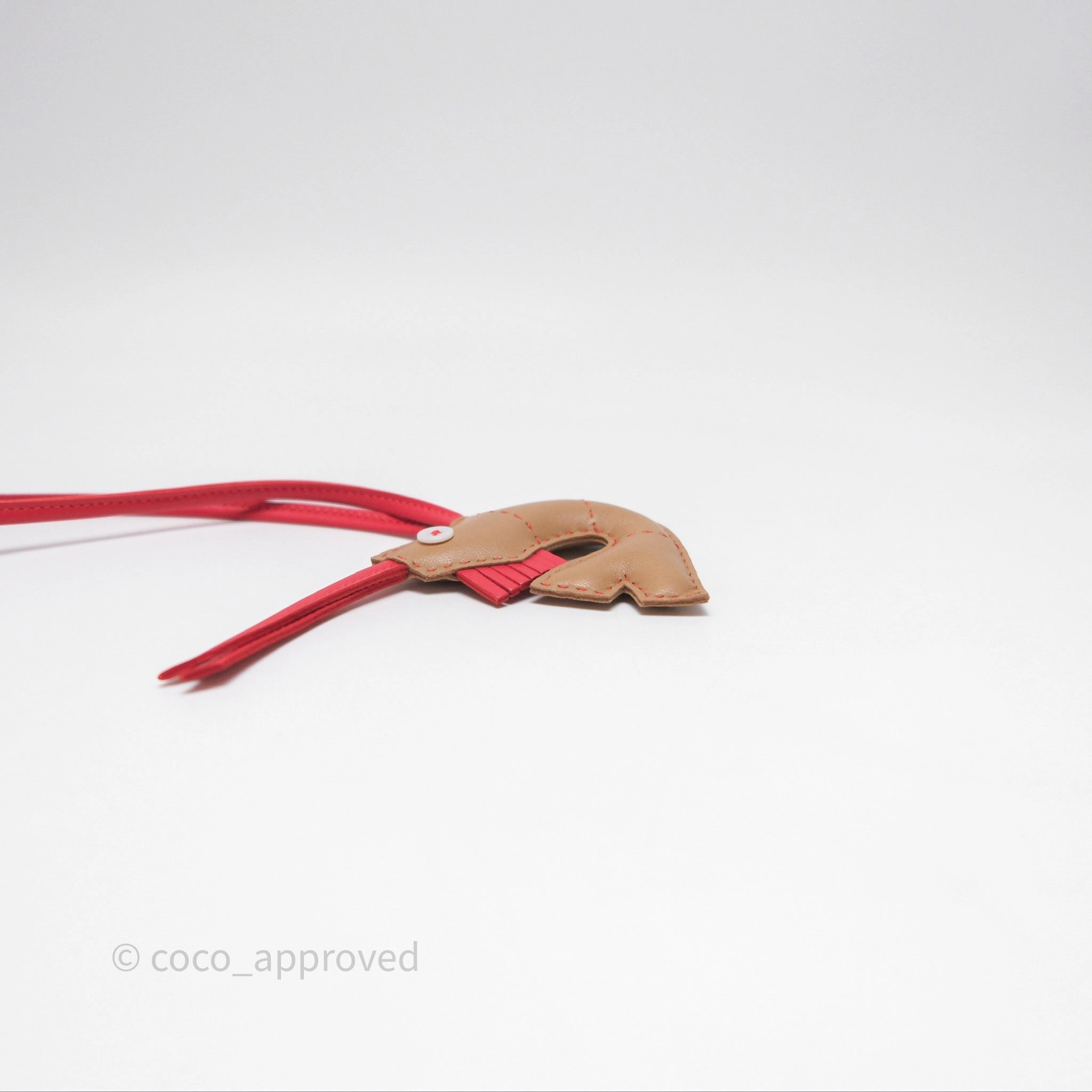 Hermes Shrimp Bag Charm