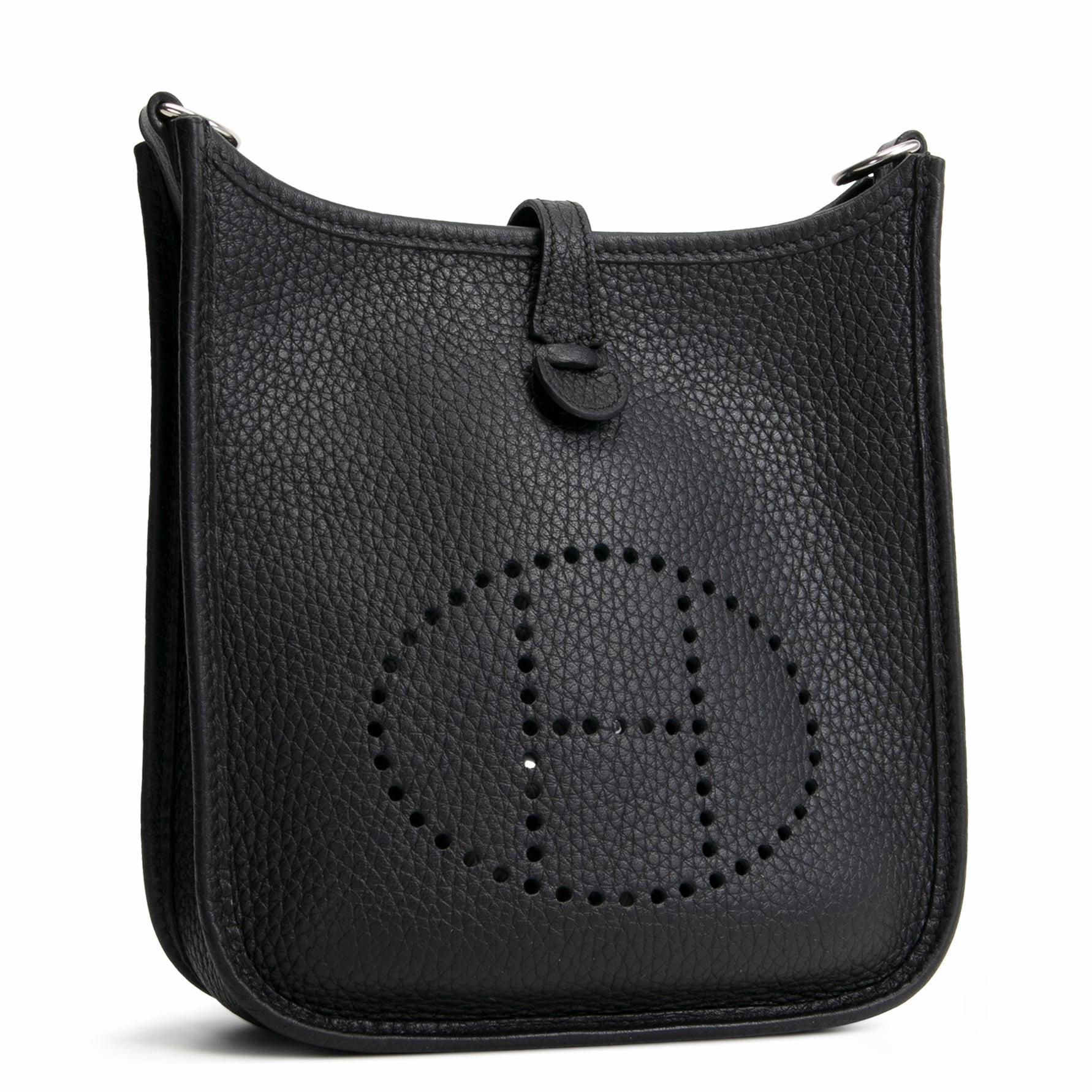 HERMES Taurillon Clemence Evelyne TPM - Noir