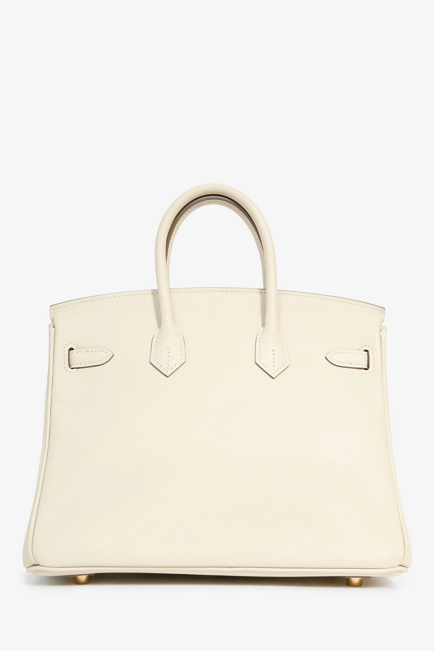 Herms 2017 Craie Swift Leather Birkin 25