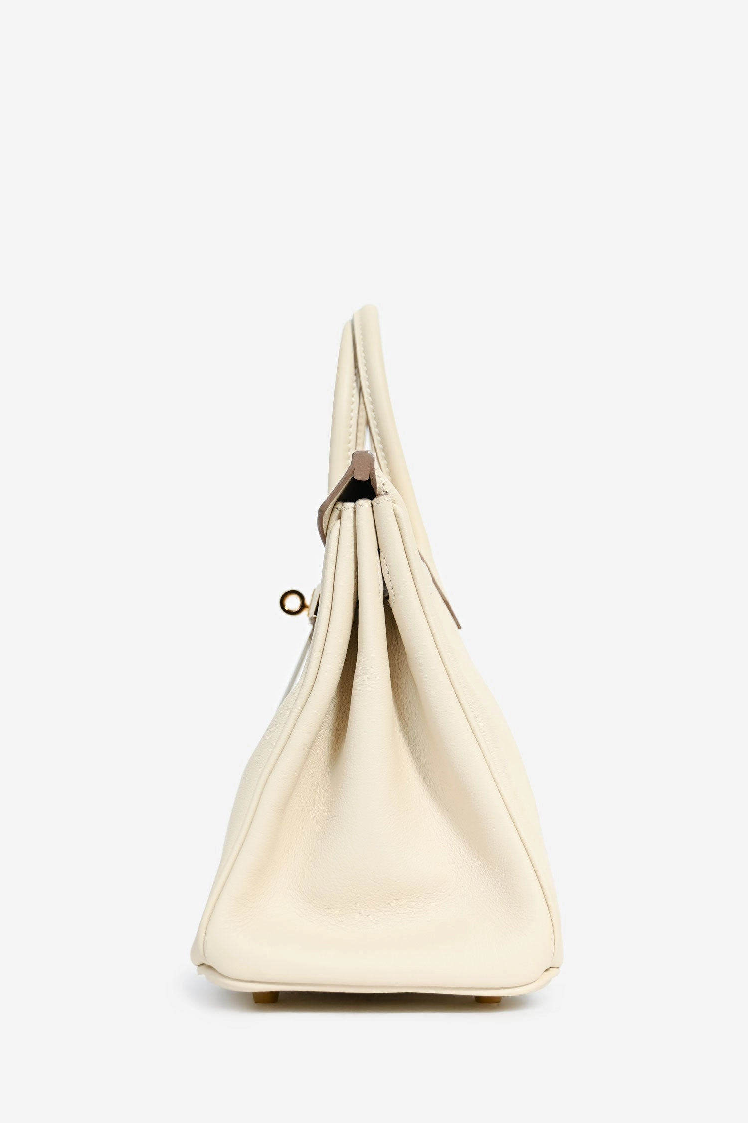 Herms 2017 Craie Swift Leather Birkin 25