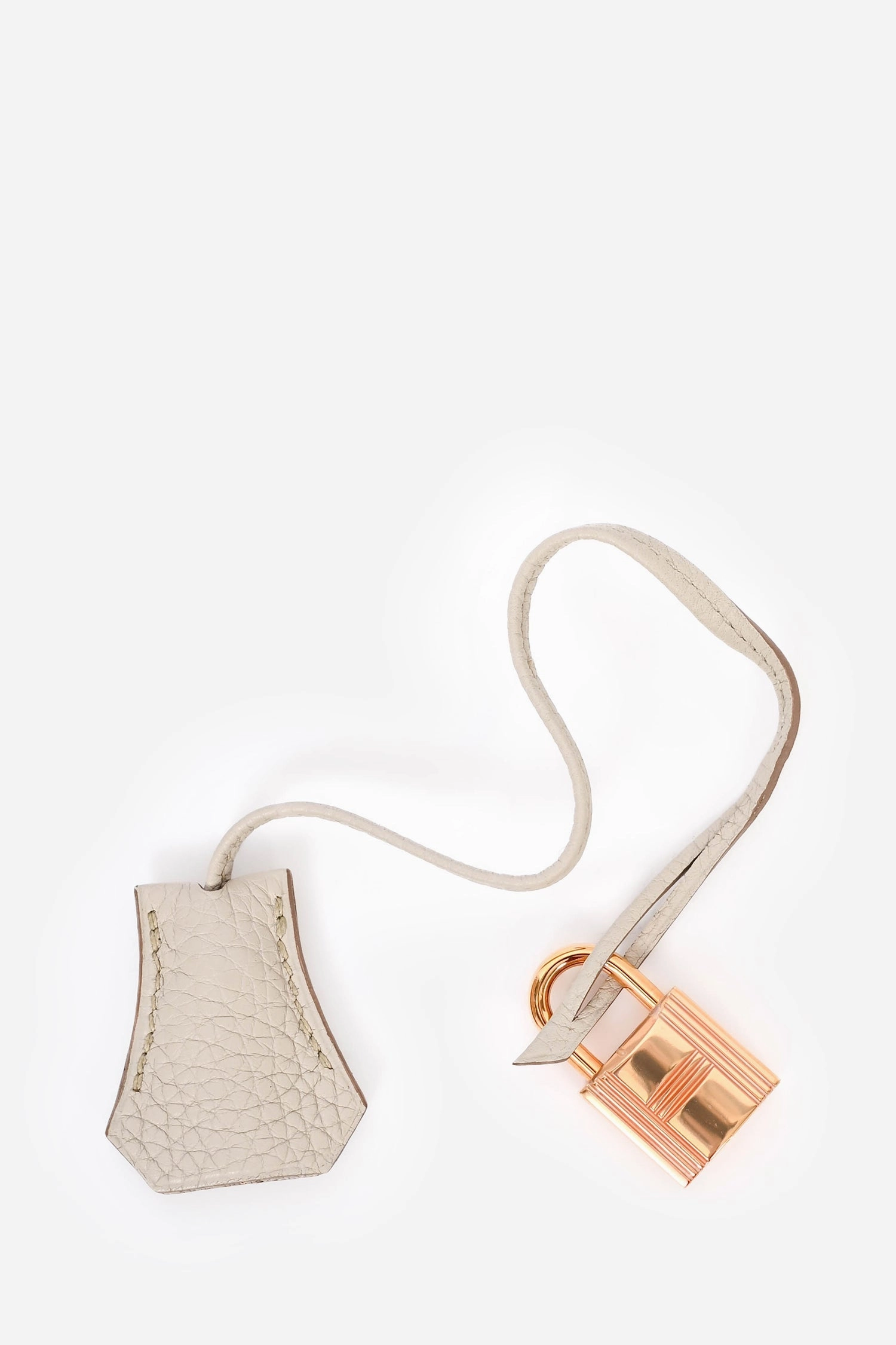 Herms 2019 Beton Clemence Leather Birkin 30