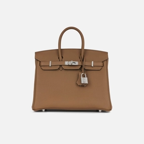 Herms - Birkin 25 - Alezan Togo PHW - Brand New - 2024