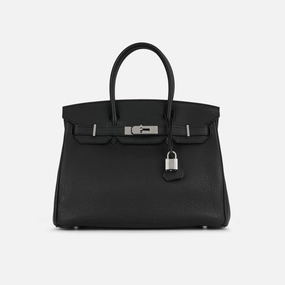 Herms - Birkin 30 - Noir Togo PHW - 2011 - Pre-Loved