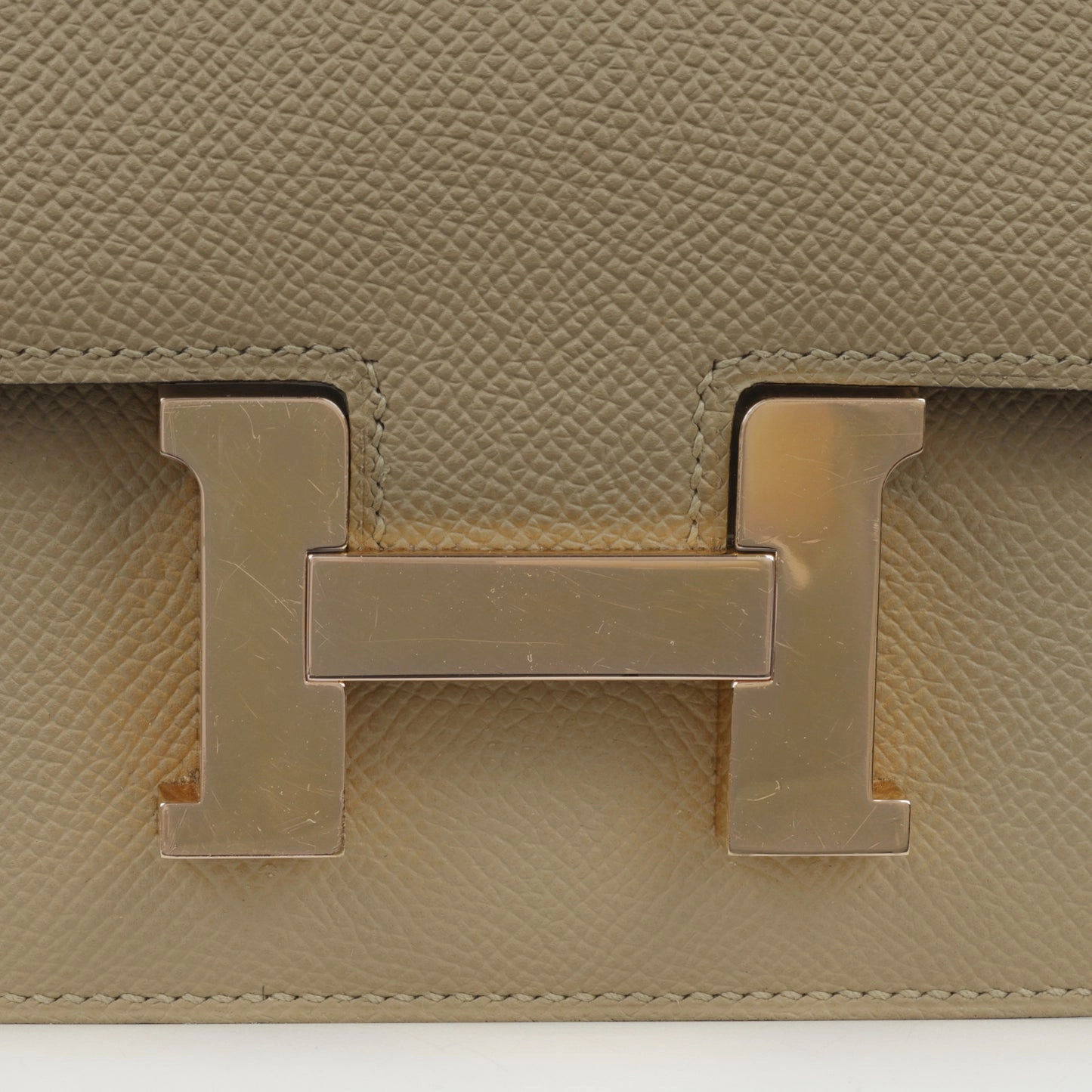 Herms - Constance 18 - Trench / Naturel Epsom GHW - Pre-Loved - 2017