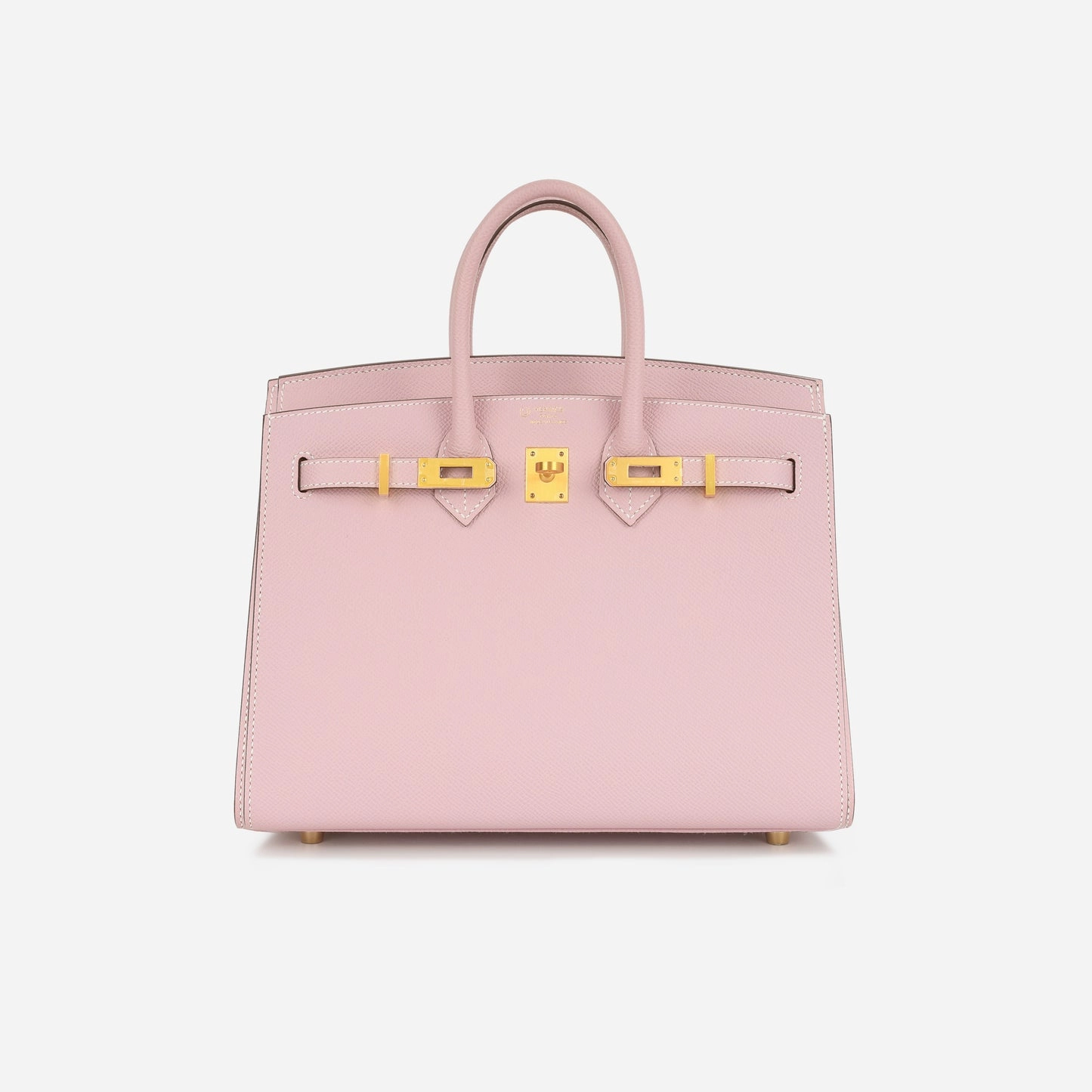 Herms - HSS Birkin 25 - Mauve Sylvestre / Rose Pourpre Epsom BGHW - 2023 - Unused