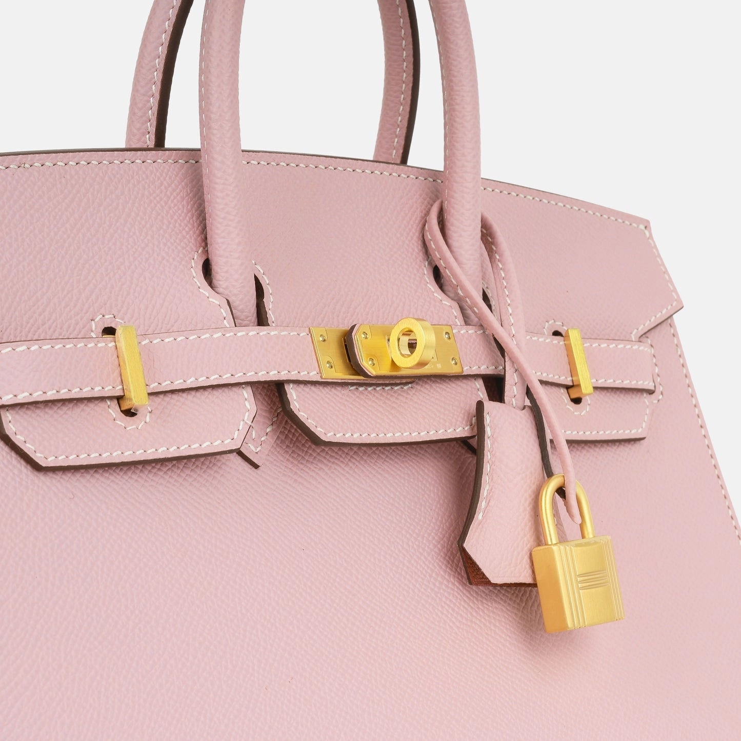 Herms - HSS Birkin 25 - Mauve Sylvestre / Rose Pourpre Epsom BGHW - 2023 - Unused