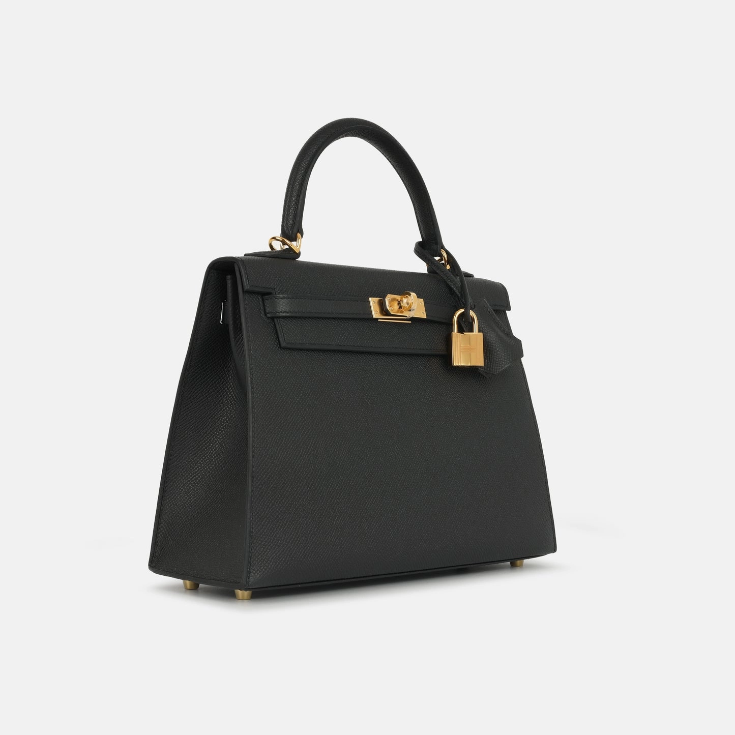 Herms - Kelly 25 - Noir Epsom GHW - 2025 - Brand New