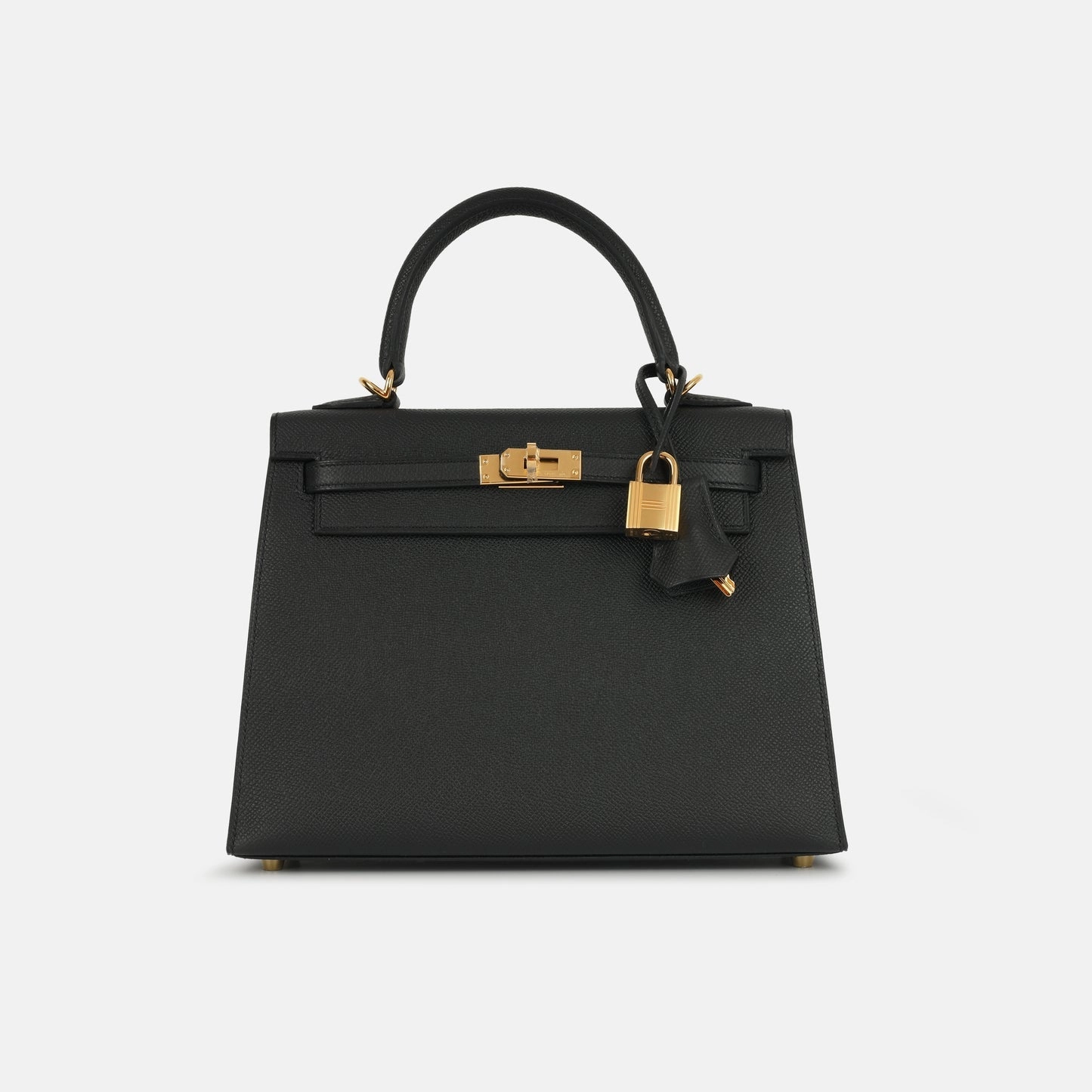 Herms - Kelly 25 - Noir Epsom GHW - 2025 - Brand New