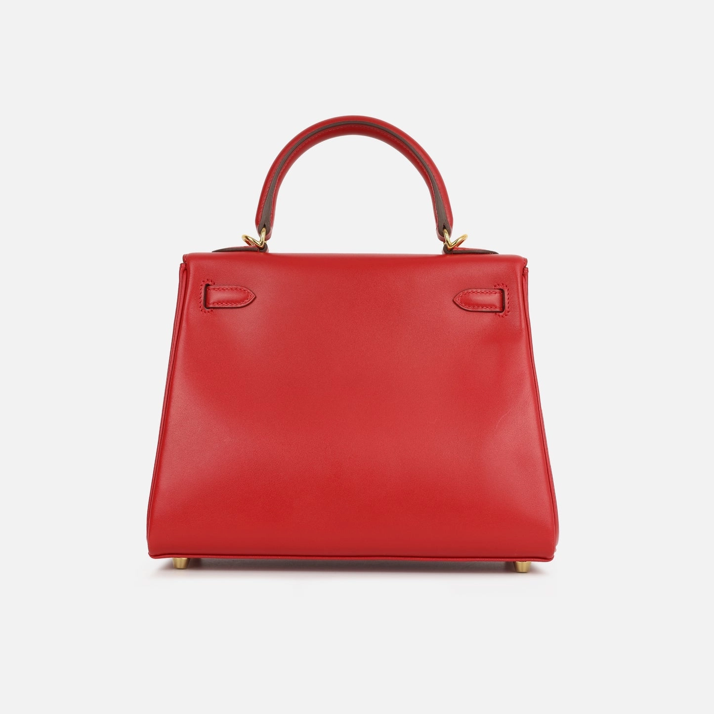 Herms - Kelly 25 - Rouge Vif Tadelakt GHW - Pre-Loved - 2021