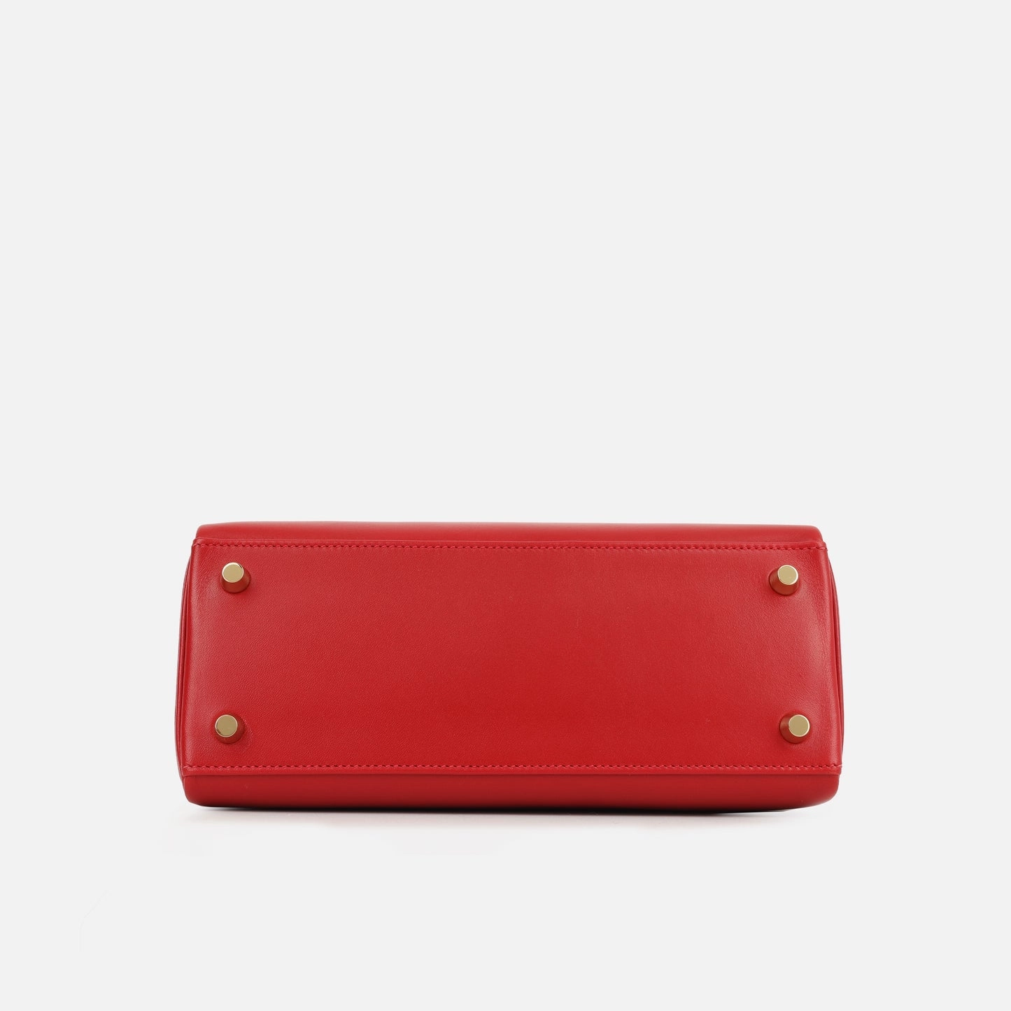 Herms - Kelly 25 - Rouge Vif Tadelakt GHW - Pre-Loved - 2021