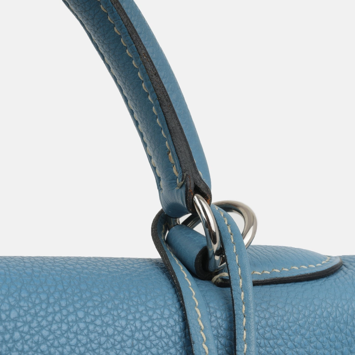 Herms - Kelly 32 - Blue Jean Clemence Leather PHW - 2003 - Pre-Loved