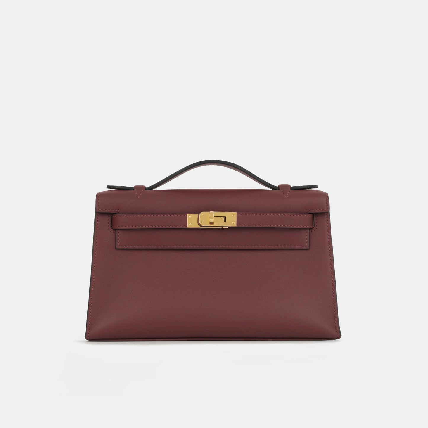 Herms - Kelly Pochette - Rouge H Swift GHW - 2024 - Brand New