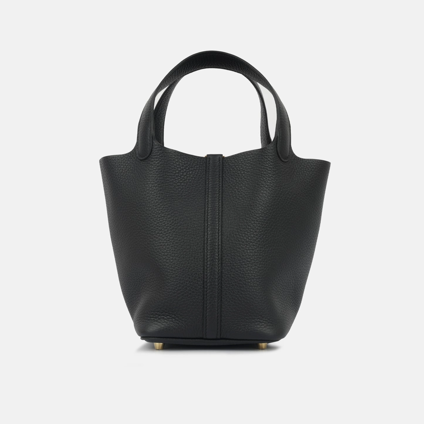 Herms - Picotin 18 - Noir Clemence GHW - Pre-Loved - 2024