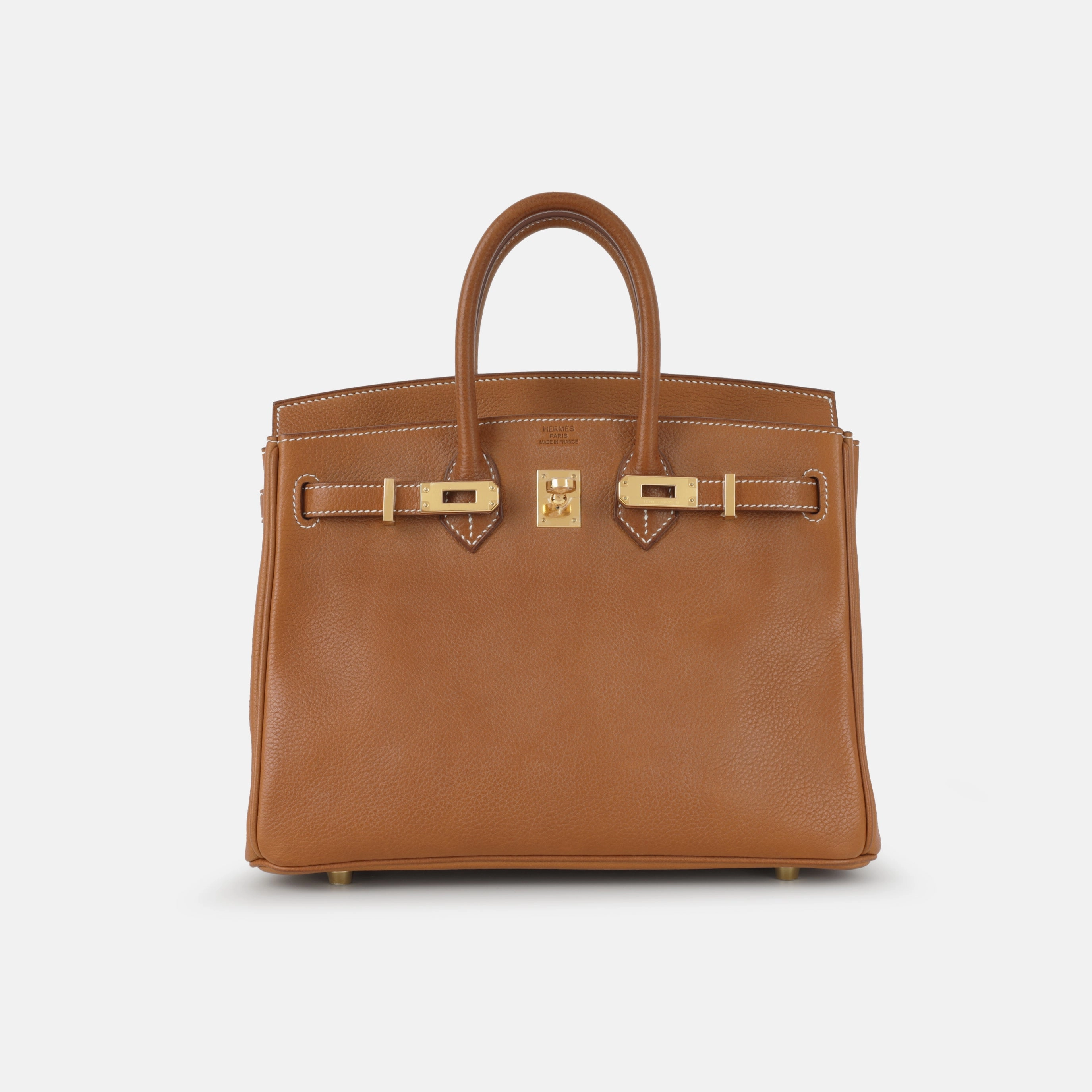 Herms Birkin 25 - Fauve Barenia
