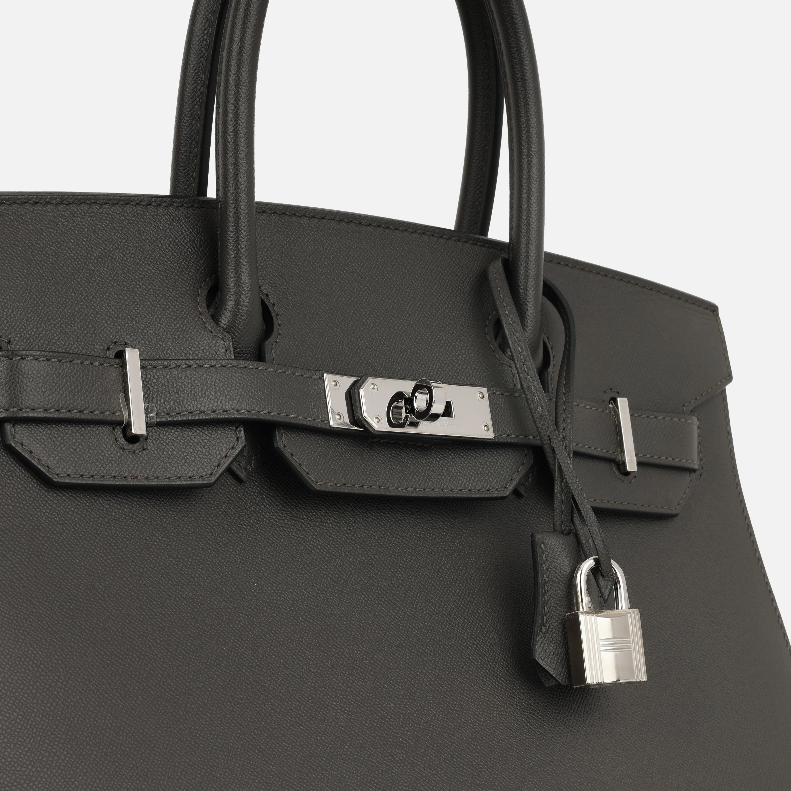 Herms Birkin 30 - Graphite Veau Madame