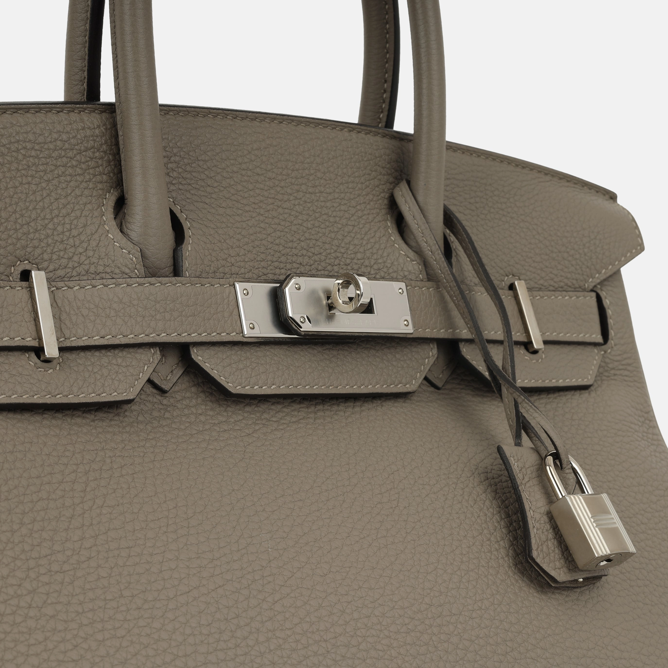 Herms Birkin 30 - Gris Asphalt