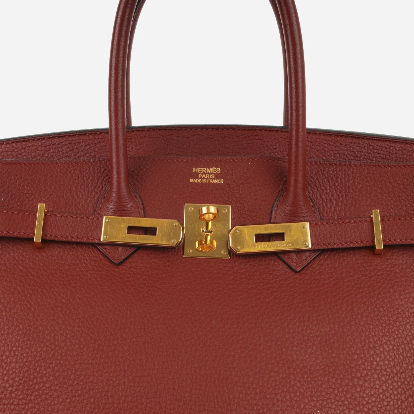 Herms Birkin 35 Rouge H Togo GHW
