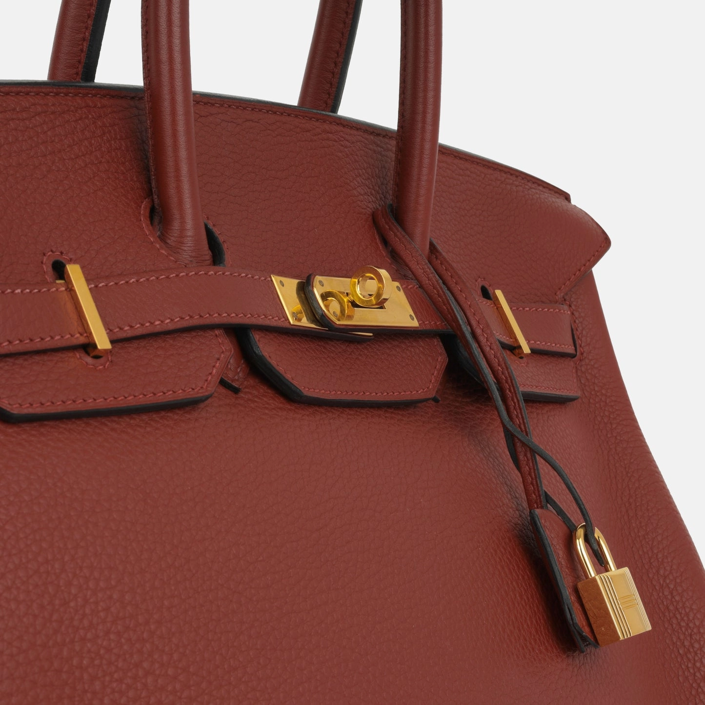 Herms Birkin 35 Rouge H Togo GHW