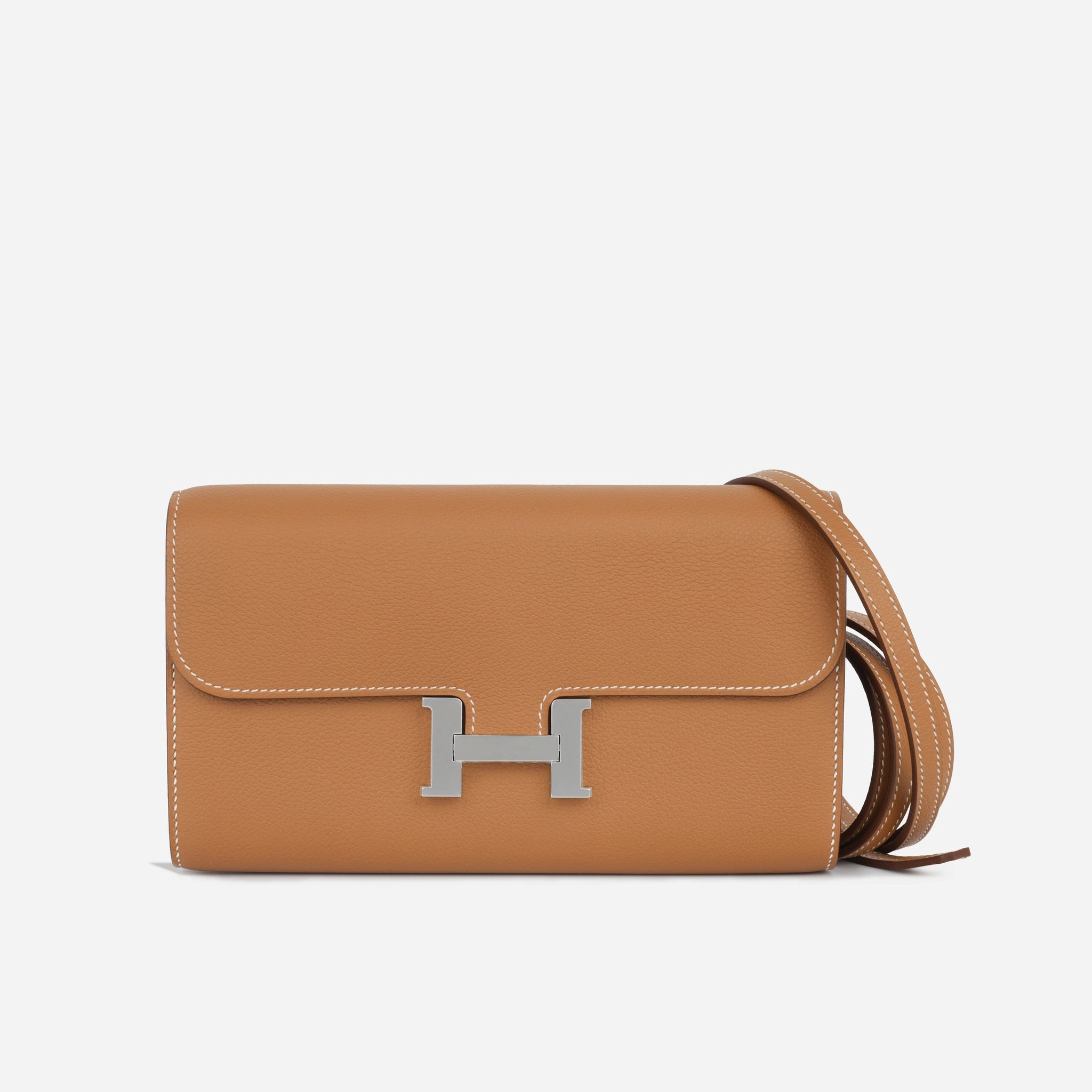Herms Constance To Go Cavale - Gold (NWT)