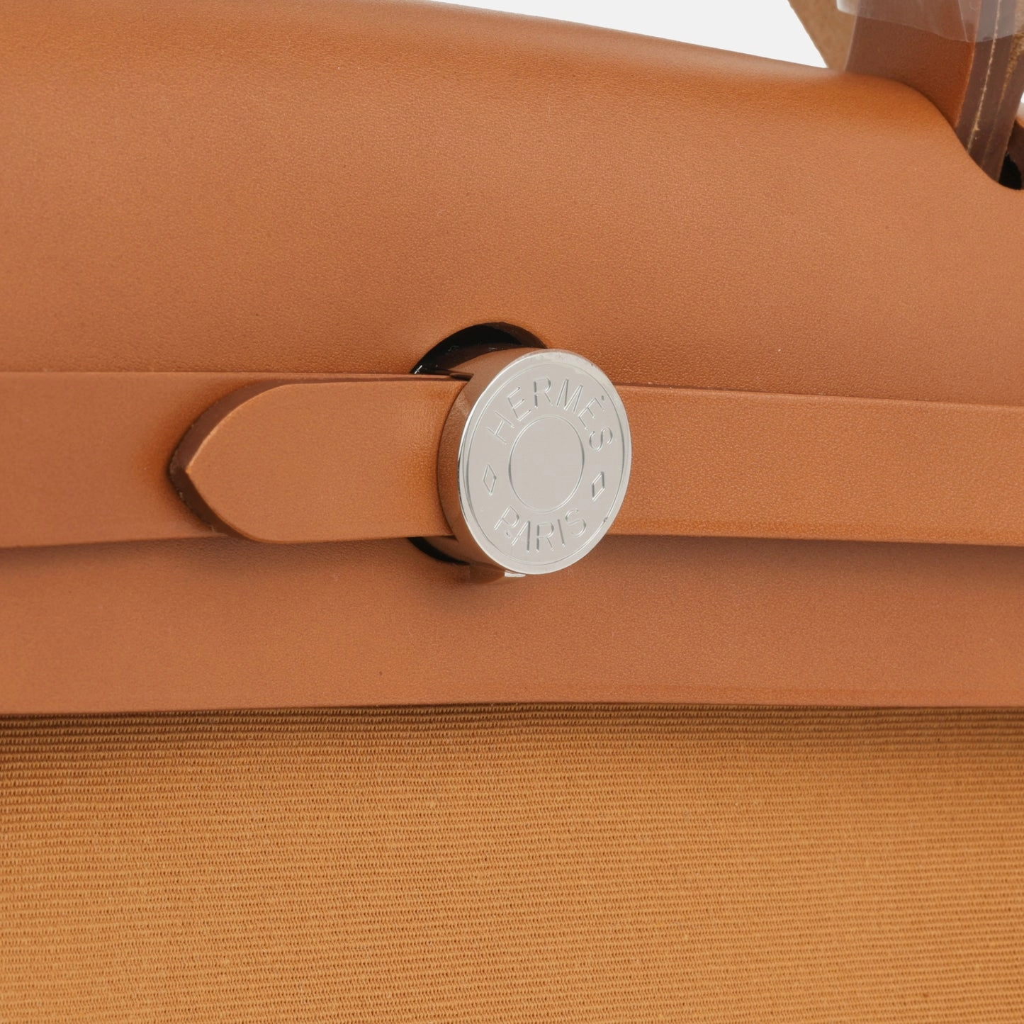 Herms Hermes - Herbag 31 - Dune / Magnolia Canvas / Fauve Hunter PHW - 2021
