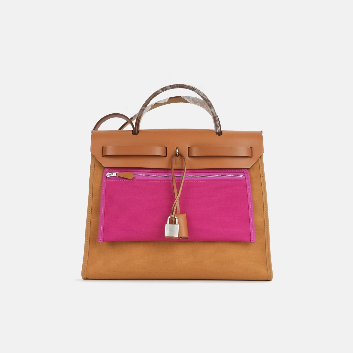 Herms Hermes - Herbag 31 - Dune / Magnolia Canvas / Fauve Hunter PHW - 2021