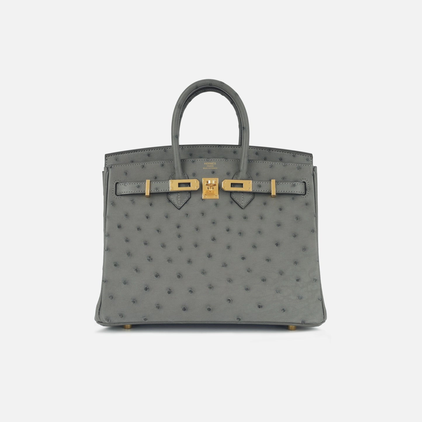 Herms Herms - Birkin 25 - Gris Meyer Ostrich GHW - 2024 - Brand New