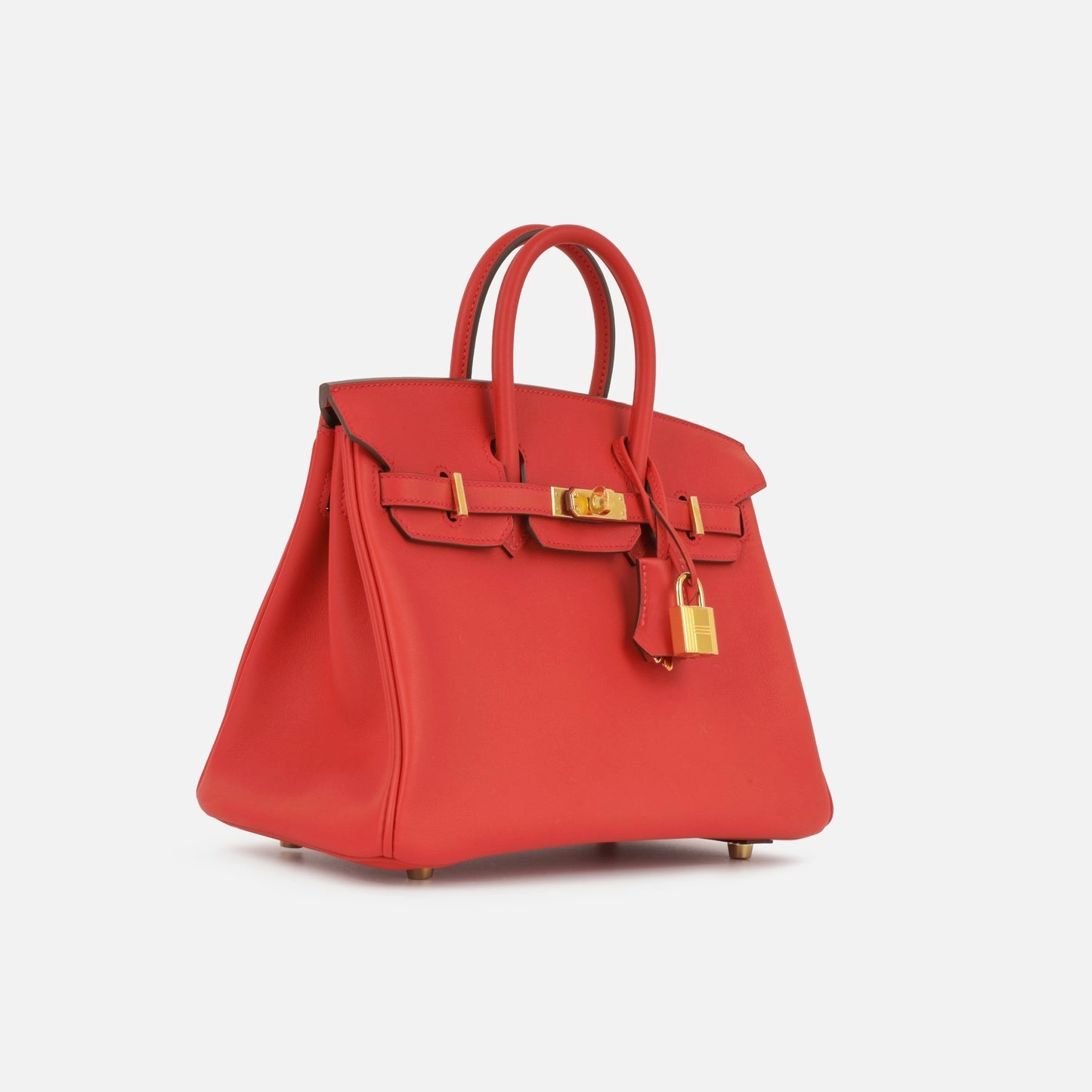 Herms Herms - Birkin 25 - Vermillion Swift GHW - 2024 - Brand New