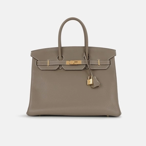 Herms Herms - Birkin 35 - Etoupe Togo GHW - Pre-Loved - 2015