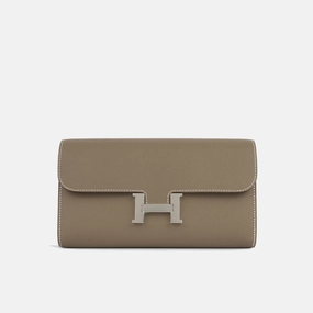 Herms Herms - Constance To Go - Etoupe Epsom PHW - 2024 - Brand New