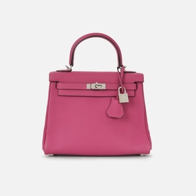 Herms Herms - Kelly 25 - Rose Pourpre Togo PHW - 2019 - Pre-Loved