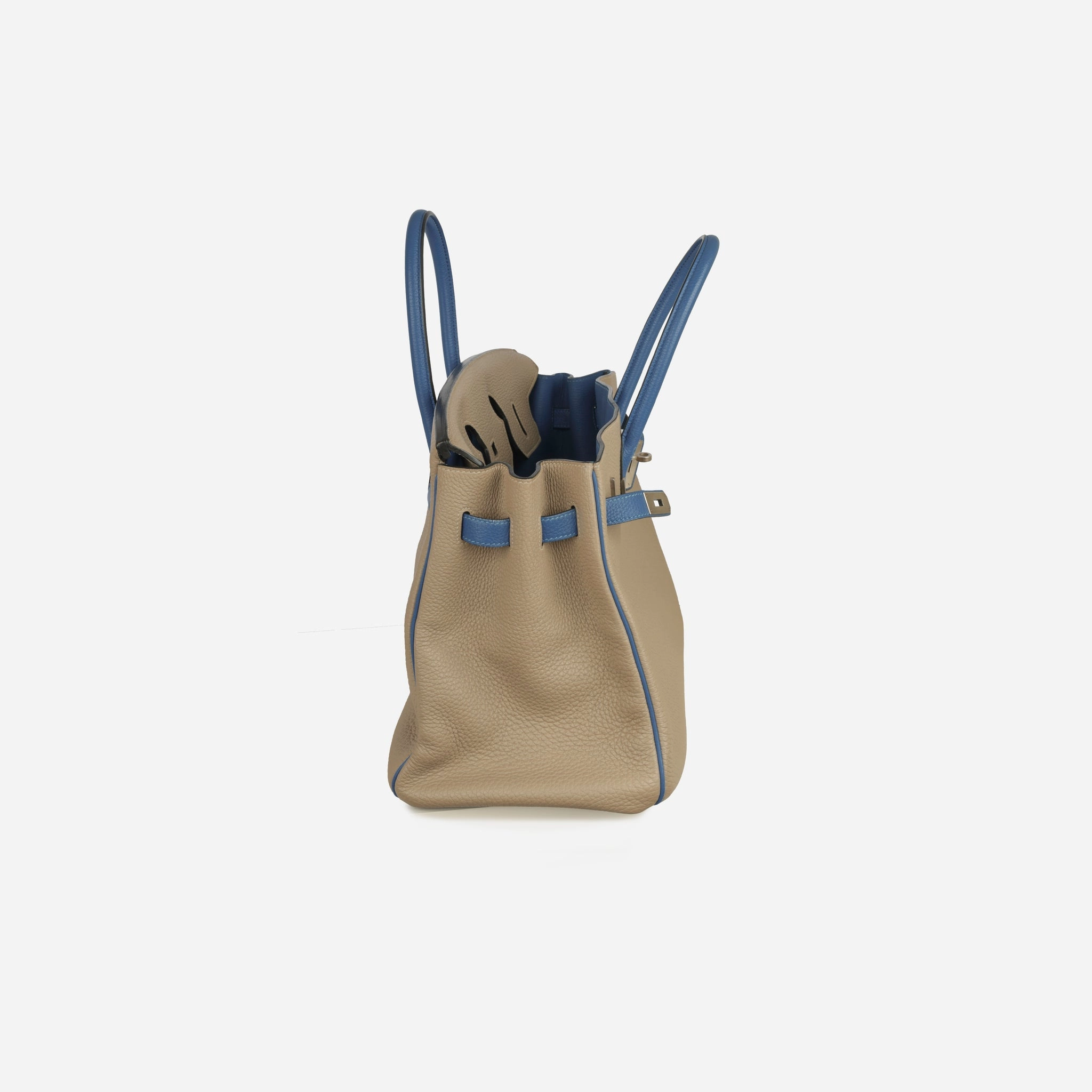 Herms HSS Birkin 35 - Gris Tourterelle / Mykonos
