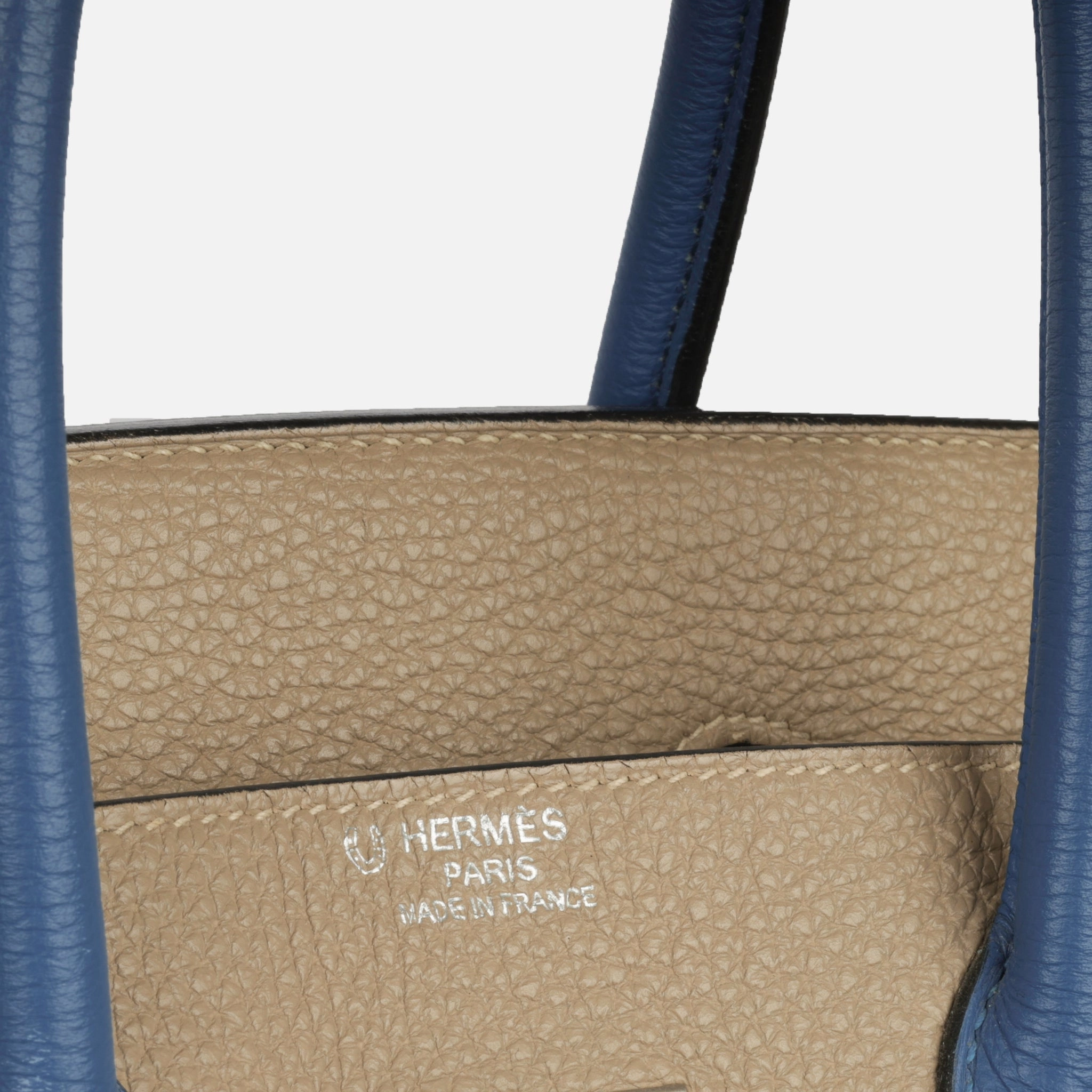 Herms HSS Birkin 35 - Gris Tourterelle / Mykonos