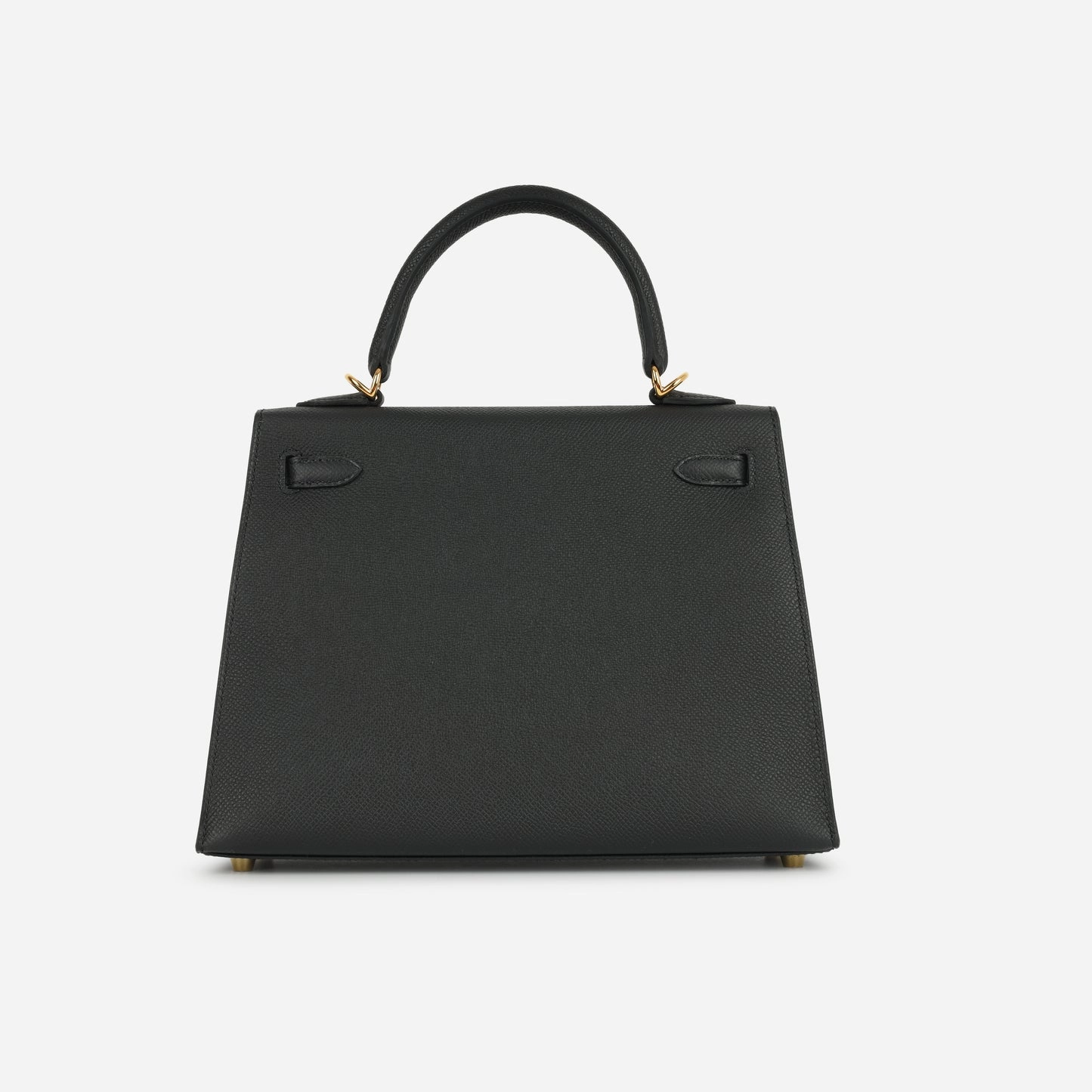 Herms Kelly 25 Noir Epsom GHW (NWT)