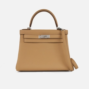 Herms Kelly 28 - Biscuit