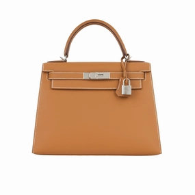 Herms Kelly 28 - Gold (NWT)