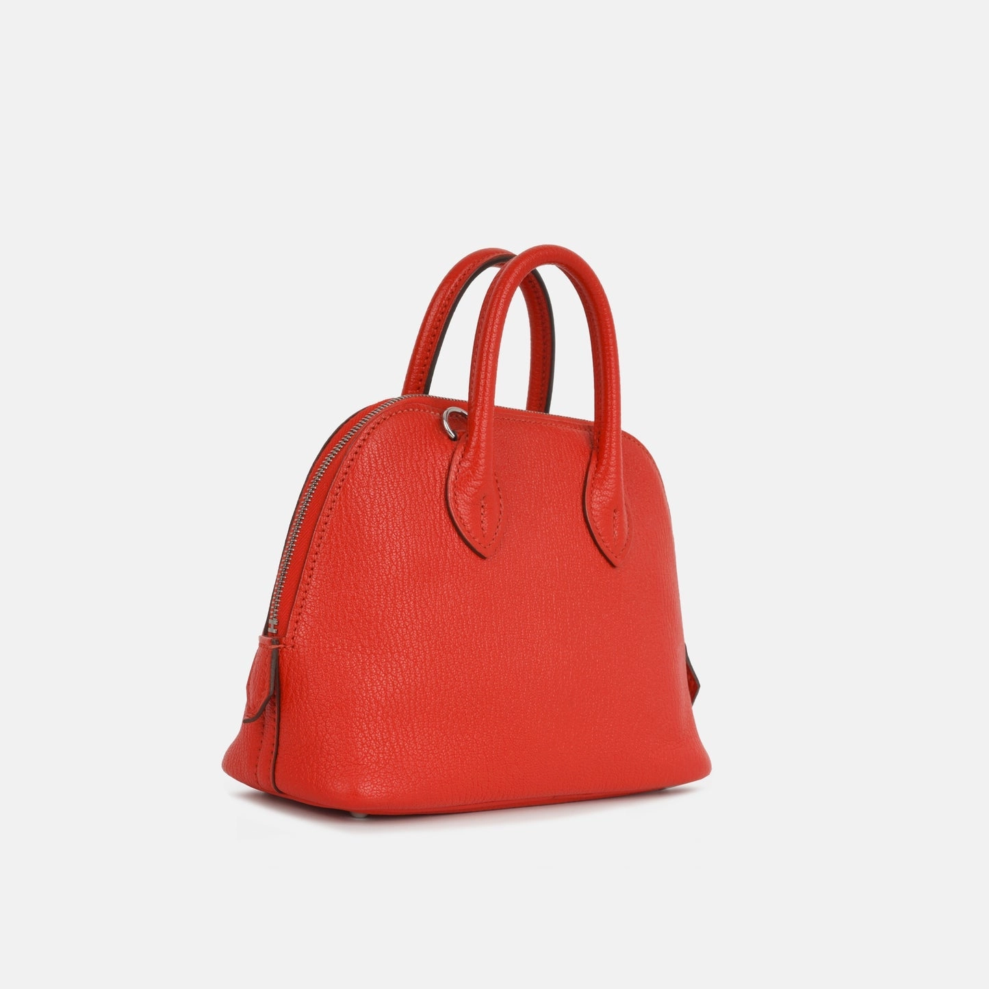 Herms Mini Bolide - Rouge De Coeur Chvre PHW