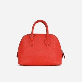 Herms Mini Bolide - Rouge De Coeur Chvre PHW