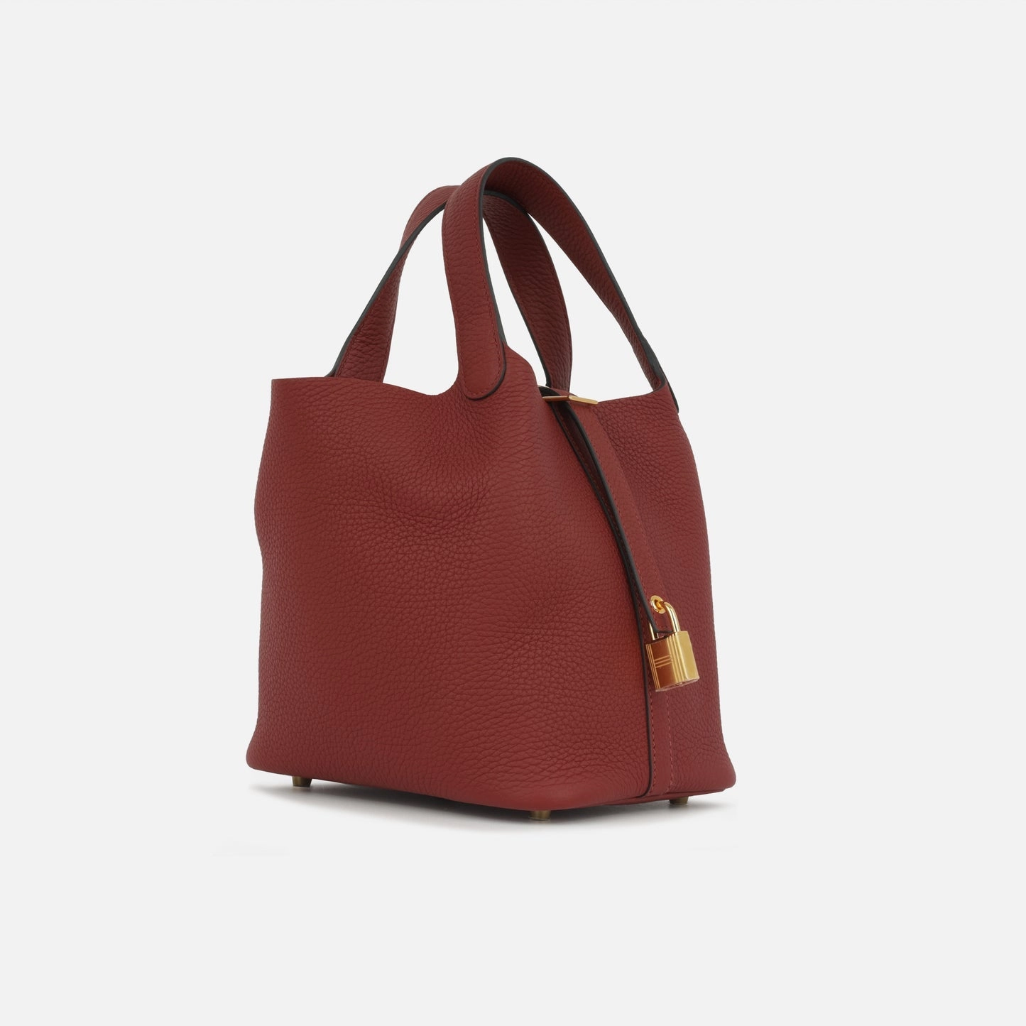 Herms Picotin 18 Rouge H Clemence GHW (NWT)