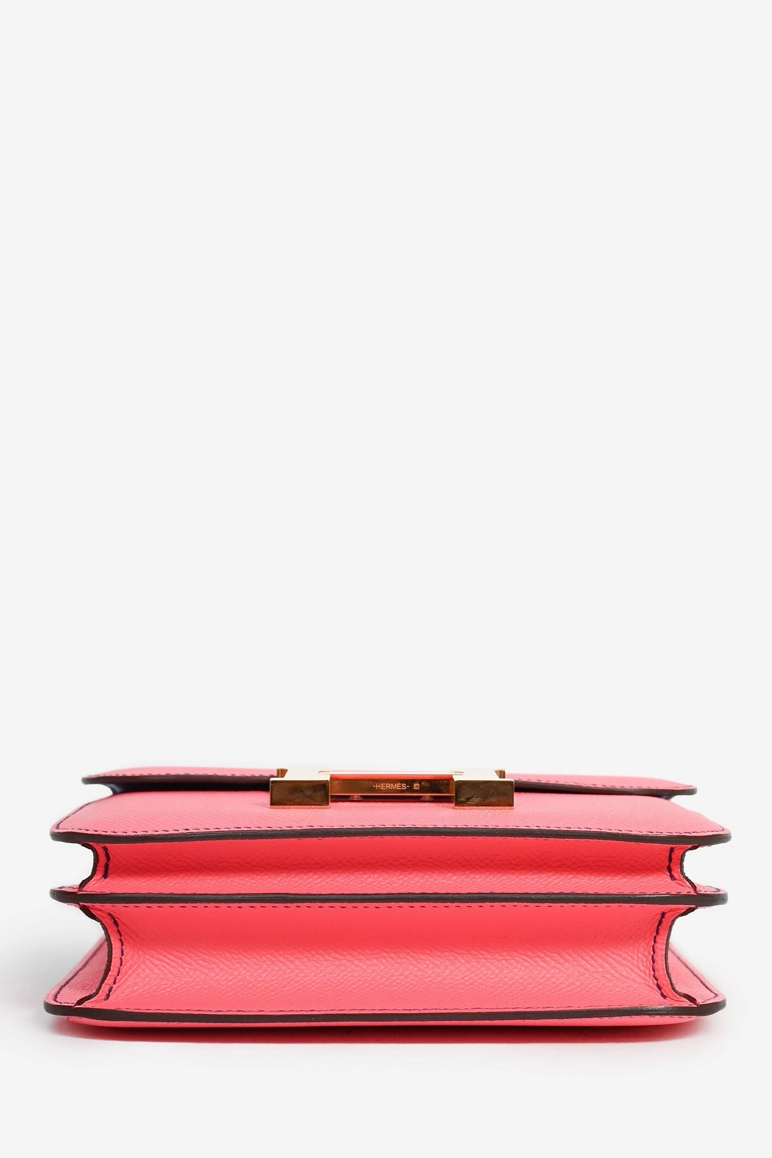 Herms Pink Leather Constance 18