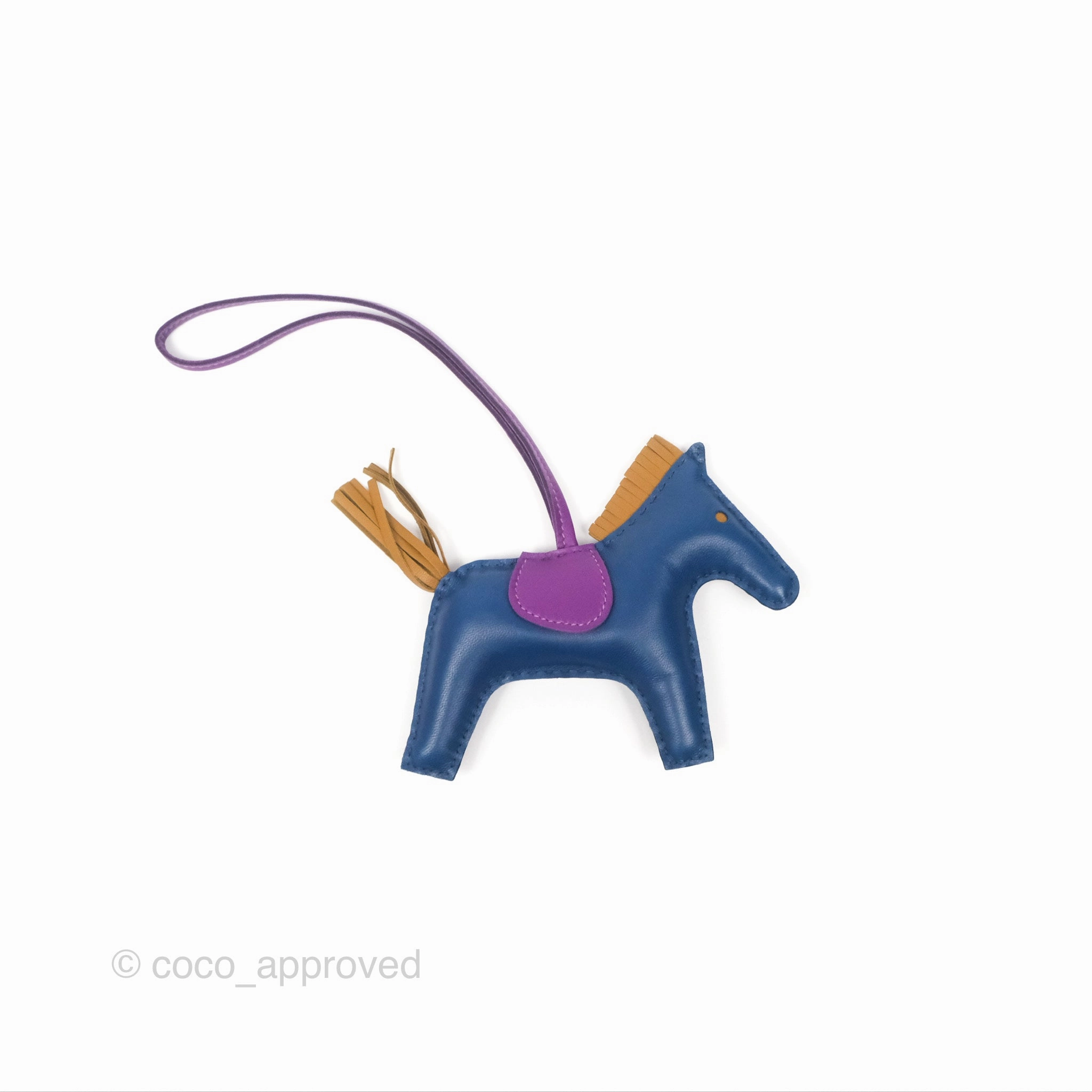 Herms Rodeo Bag Charm MM