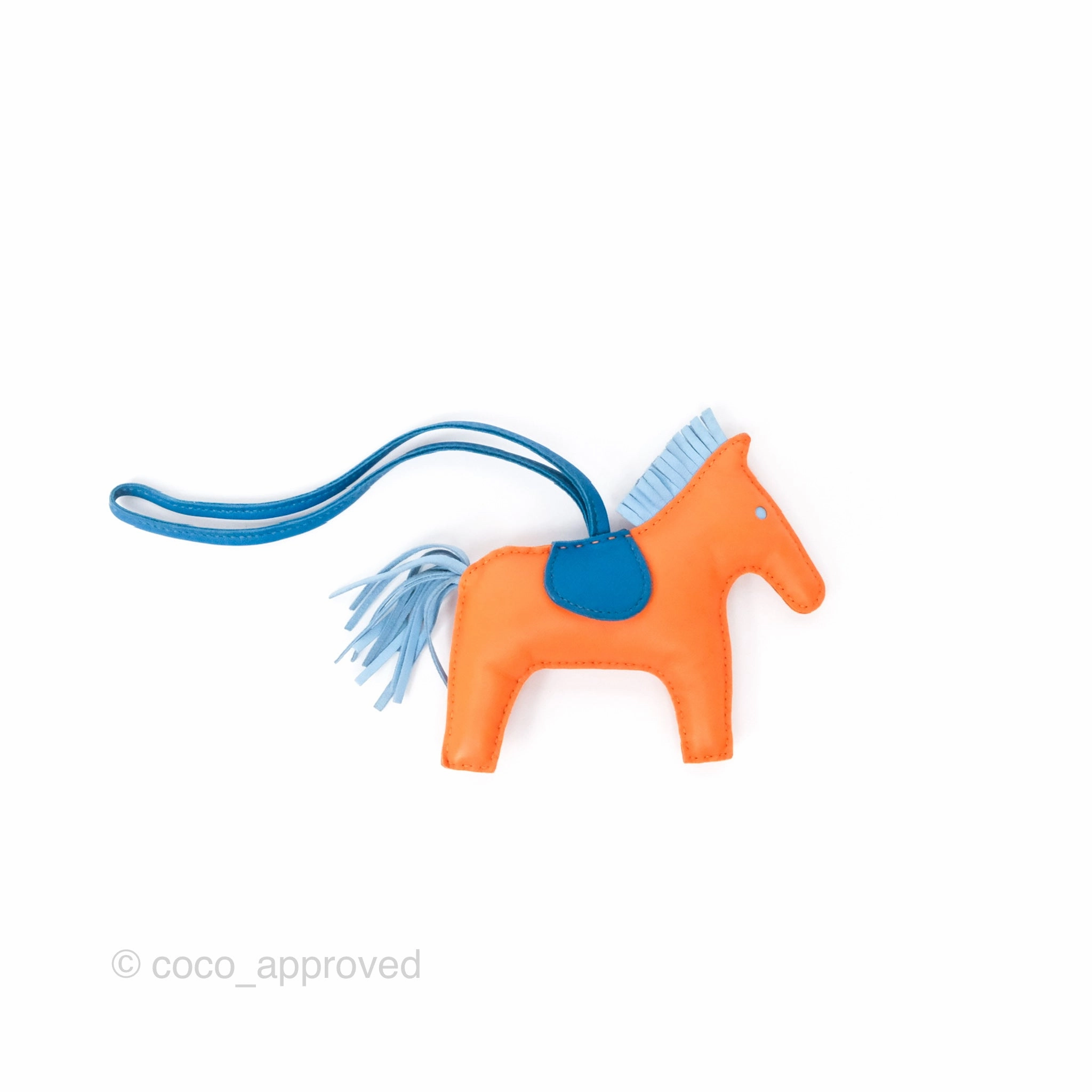 Herms Rodeo Bag Charm MM